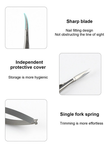 Cuticle Trimmer Remover Nail Tool Stainless Cuticle Manicure