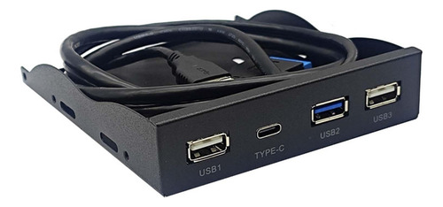 Panel Frontal De 3,2 Tipo C Y Puerto Usb 3.2 Gen1 Fácil De