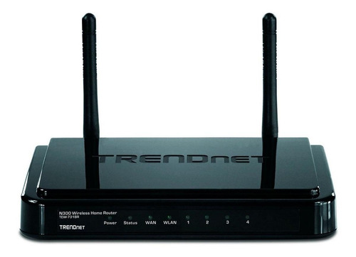 Router TRENDnet TEW-731BR negro 100V/240V