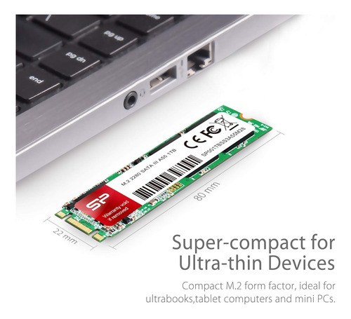 Estación Sólida Interna Silicon Power A55 M.2 Ssd Sata Iii D
