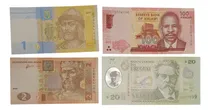 Comprar 4 Billetes De Coleccion Internacionales Sin Circular Unc