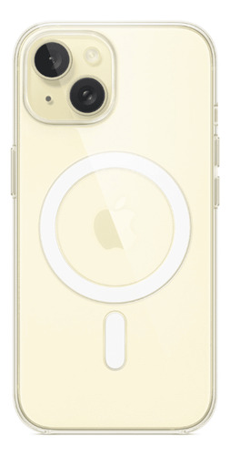 Case Transparente Magsafe Capa iPhone 15