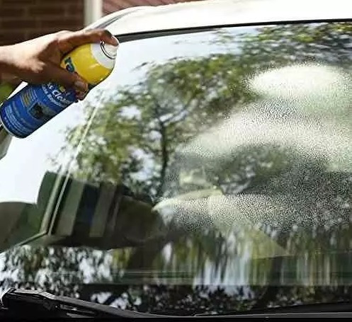 Imagen 3 de 8 de Limpiador Y Repelente De Agua Vidrios Auto Rain X Aerosol