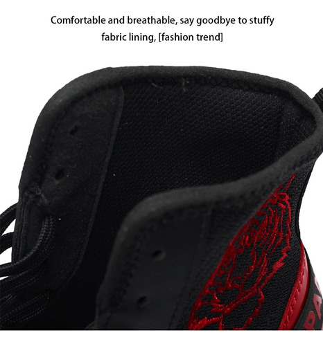 Botas Boxeo Lucha Libre Sanda Suela Resistente Desgaste,n