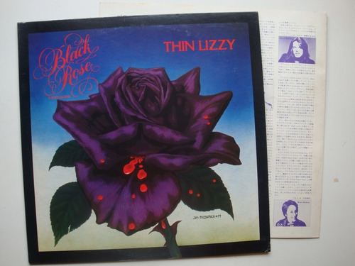 Thin Lizzy Black Rose Lp Vinilo Japon 84 Hh