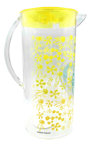 Set Bob Esponja Jarra Vasos Y Plato Original Nickelodeon