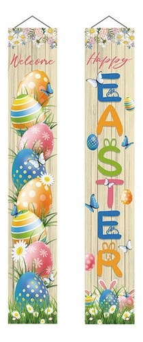 Banderín De Coplas De Pascua, Banderas Colgantes, Huevos De