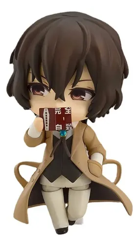Figura De Anime Dazai Osamu Con Caras Intercambiables – Estatua De PVC De 10 Cm Para Exhibición En Escritorio, Oficina O Colección