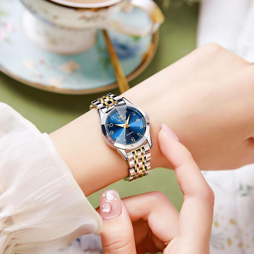 Olevs Relojes Para Mujer Vestido De Lujo Esfera Pequeña Con