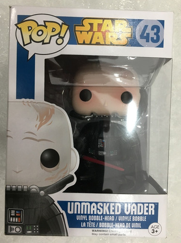 Funko Pop Star Wars Unmasked Darth Vader 43 Figura Vinil (Usado)