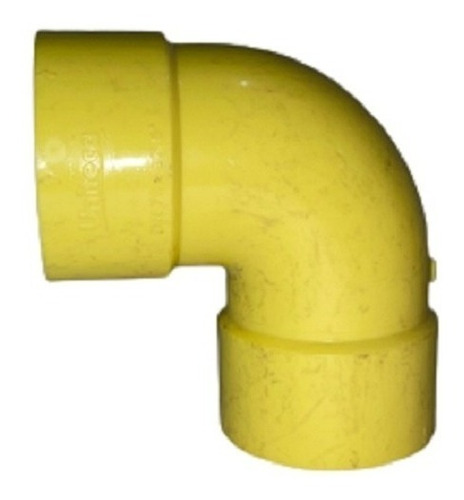 Codo 3´´ X 90º A/n Amarillo Uraplast (cxc)