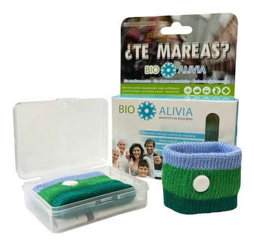 Pulsera 1 Par Anti Mareo Acupuntura Nauseas Envio Gratis