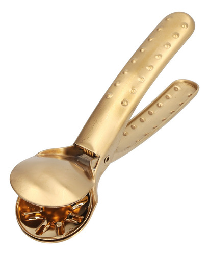 Abridor De Cascanueces Acero Inoxidable Clip Castaño Dorado