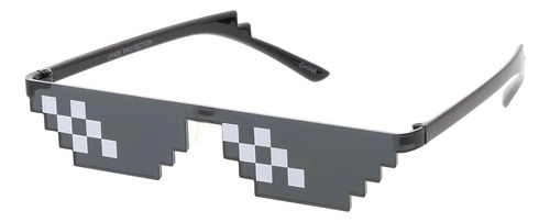 Zerouv Novedad Gafas De Sol Thug Life Meme Sin Montura 66 Mm