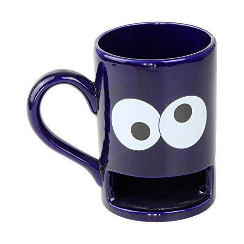 Blue Monster Titular De La Galleta Taza De Café, 8,5 Onzas, 