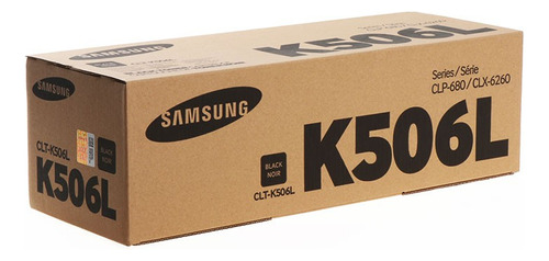 Samsung Toner K506l Clp680/clx6260 Negro 6000cps Su175a