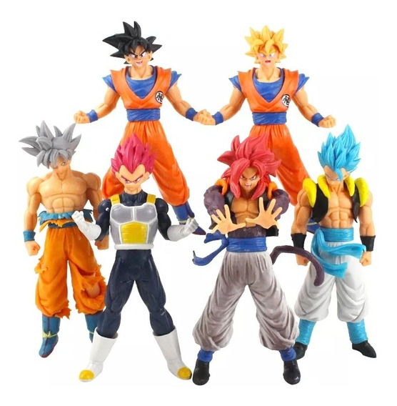 Más vendido16 pcs figura de acción de Dragon Ball Super Saiyan juguete 