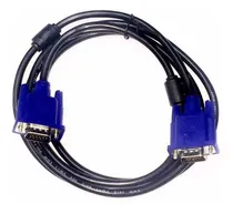 Comprar Cable Vga De 1.80 Metros Machos Delcom Doble Filtro 15 Pines