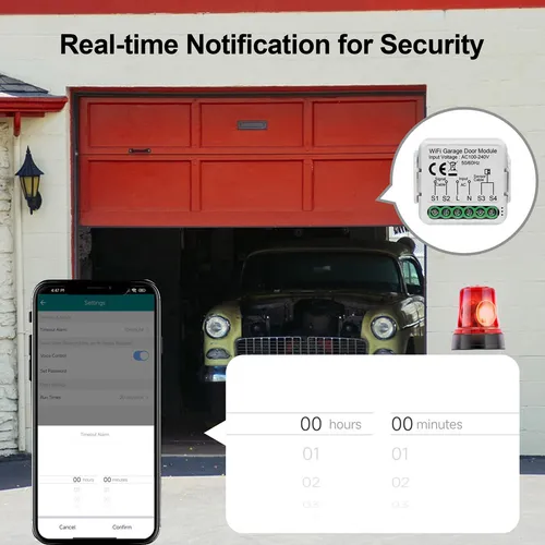 Módulo Inteligente Para Abrir Puertas De Garaje Wifi