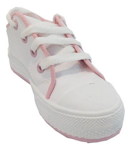 Zapatillas Escolares Niñas Cuero Marca Pampero Modelo Ale