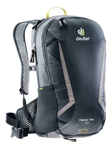 Mochila Deuter Modelo Race Air 10 Litros Cor Preto