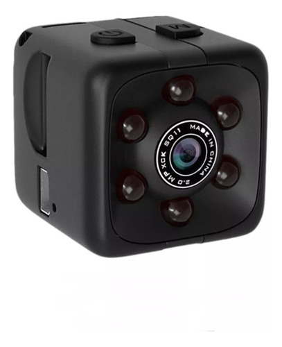 - Mini Cámara De Seguridad Oculta Sq11 Con Visión Nocturna