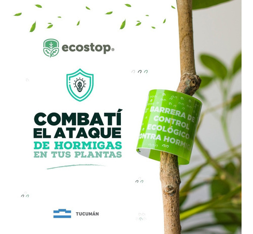 Barrera Contra Hormigas Sin Venenos Ecostop!!! X 7 Metros