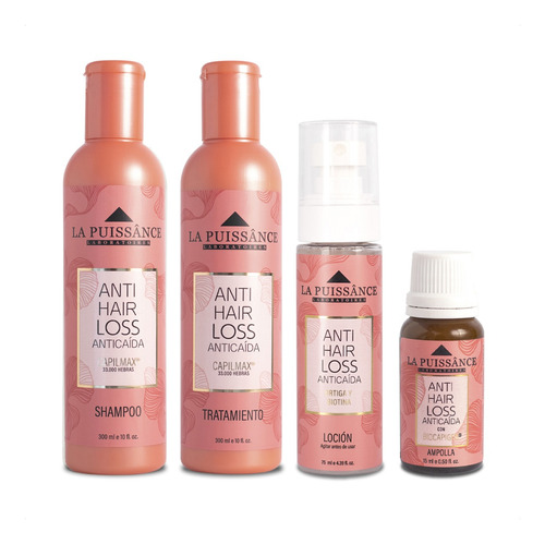 La Puissance Kit Anti Hair Loss Línea Completa Anticaída