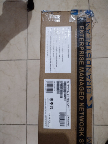 Switch Grandstream Gigabit Ethernet Gwn7806p, 48 Puertos Poe
