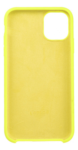 Funda Silicone Case Para Iphone 12 Mini Amarillo Lisa