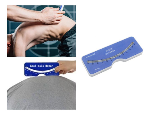 Escoliometro Avaliar Postura Fisioterapia Coluna Escoliose