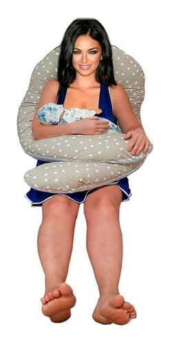 Imagen 4 de 4 de Almohada Para Embarazadas,descanso,amamantar+cervical¡