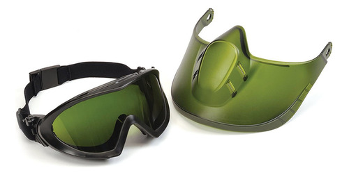 Pyramex Capstone Shield Safety Goggles And Face Shield For F