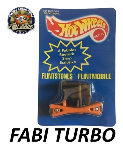 Hot Wheels The Flintstones Flintmobile 1995 - Raridade O 1º