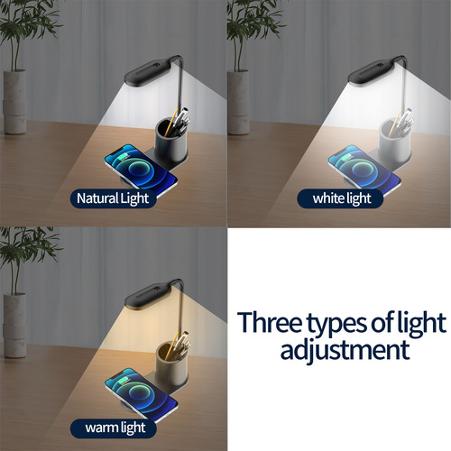 Lámpara De Escritorio Inteligente N Led De 15 W Con Carga In