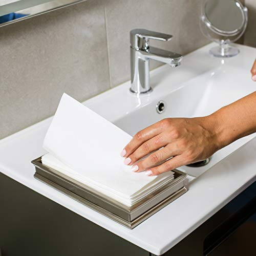 Linen Feel Guest Toallas Desechables De Tela Como Papel...