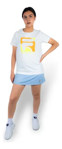 Fila Camiseta Tee Mujer Fila Camiseta De Dama F12tn00157-309