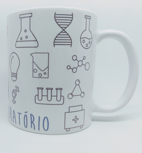 Caneca Em Cerâmica Profissão Técnico Em Laboratório