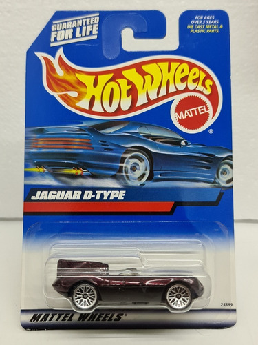 Hot Wheels Jaguar D-type 1999 Metal/metal  Misrecuerdosmx