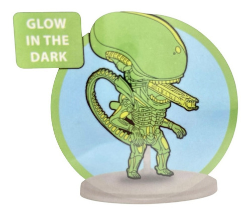 Alien Pin Nendoroid Alien Xenomorfo Glow Sdcc Exclusiva 4cm