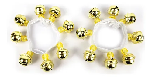 comprar 5 Pulseras De Cascabel 5 Pares Pulseras Cascabel Navidad