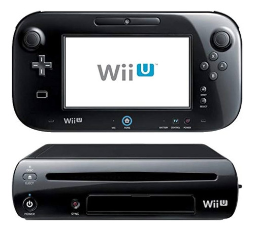 Nintendo Wii U Color  Negro