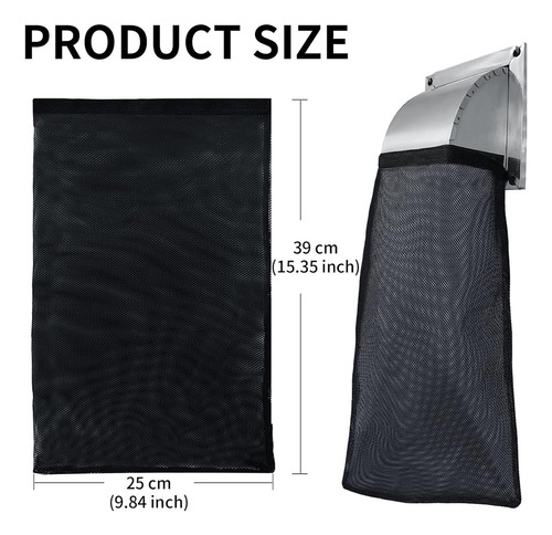 Paquete De 6 Bolsas De Pelusa Con Ventilación Para Secadora,
