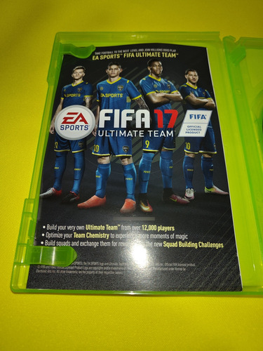 Fifa 17 Xbox 360 Original Disco En Buen Estado Y Funcionando (Usado)