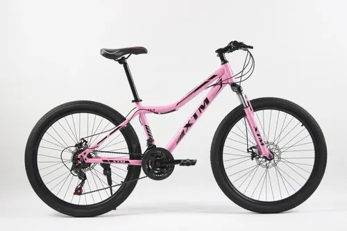 Bicicleta Montaña Rodado 26 Bikes Shimano Mountain Bike Color Rosa