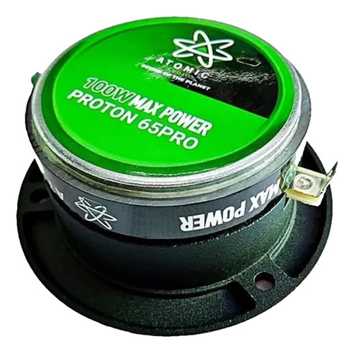 Set De Medios Profesional Atomic Audio Proton65pro 1200w 6.5