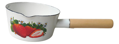 Pot De Leche De Esmalte Sopa De Sopa De Calentador De De