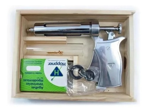 Pistola Vacinado Automático 5110 30ml Gado Equino - Hoppner 