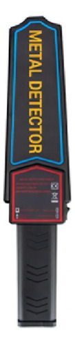 Detector De Metais Alta Sensibilidade Portátil Scanner Cor Preto