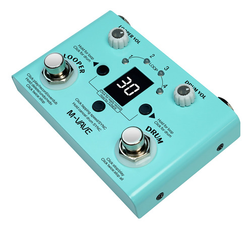 Pedal De Efectos Effect Maker De Doble Bucle. Drum.tempo